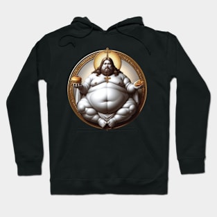 Obese Jesus Hoodie